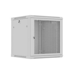 Cabinet de montat pe perete Lanberg 19", 12U 600X600, Usa perforata, Gri (pachet plat)