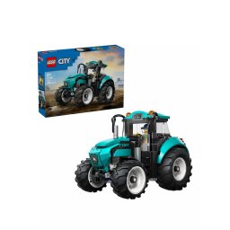 LEGO City - Tractor 60498, 204 piese, varsta 6+, Verde-Negru