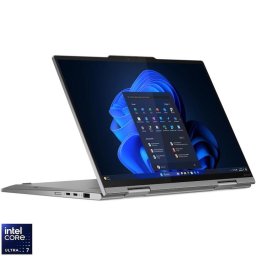 Laptop Lenovo ThinkPad X1 2-in-1 Gen 10 Aura Edition, procesor Intel Core™ Ultra 7 265U pana la 5.30 GHz, 14" WUXGA IPS Touch, 64GB RAM, 1TB SSD, Intel® Graphics, Windows 11 Pro, Gri