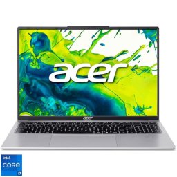 Laptop Acer Aspire Lite 16 AL16-54P-77EK, Procesor Intel® Core™ i7-1355U, Display 16" WUXGA, IPS, RAM 16GB DDR5, 512GB SSD, Placa video Intel® UHD Graphics, No OS, Light Silver