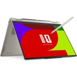 Laptop Lenovo Yoga 7 2-in-1 14AGP11, procesor AMD Ryzen™ AI 7 445 pana la 4.6GHz, 14" WUXGA, OLED, Touch, 32GB LPDDR5x RAM, 1TB SSD, AMD Radeon™ 840M Graphics, No OS, Seashell