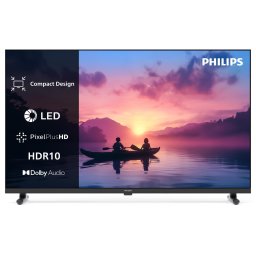 Televizor Philips LED 24PHS6050, 60 cm, Smart TV, HD, Clasa E (Model 2025), Negru