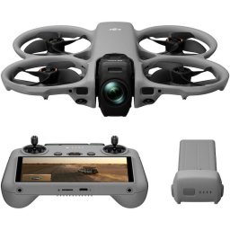 Drona DJI Avata 360, 120MP, 8K/60fps HDR + Smart Controller DJI RC 2, Gri