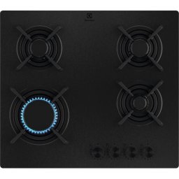 Plita incorpolabila Electrolux KGG643723L, gaz, 4 arzatoare , 60 cm, Negru mat