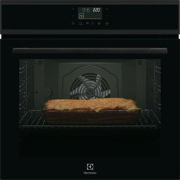 Cuptor incorporabil Electrolux EOF7H36H, electric, 72 l , clasa A, Sticla neagra cu insertie metalica