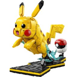Set de constructie LEGO Pokémon - Pikachu si Poké Ball 72152, Idee de Cadou pentru Femei, Cadou pentru Barbati Pasionati de Jocuri de Constructie, 2050 piese, Varsta 18+, Multicolor
