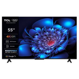 Televizor LED TCL 139 cm (55") 55P69K, Ultra HD 4K, Smart TV, WiFi, CI+, Clasa E, Negru