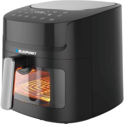 Friteuza Blaupunkt AFD712, 7.2 L,1800W, Temperatura reglabila 40-200 grade, Multiple functii : prajire, coacere, gratar, reincalzire, Negru
