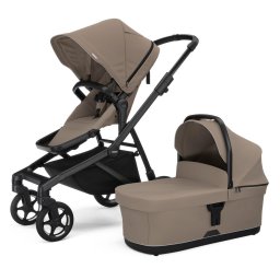 Set Carucior Thule Sleek 2 + Landou, Tinted Taupe, (Bej)