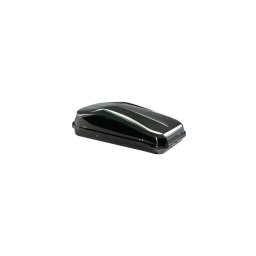 Cutie portbagaj Aleo EasyLine 420, Negru Metal