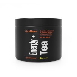 GymBeam Energy + Tea 200 g lămâie şi lime