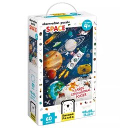 Banana panda: Puzzle cu ferestre - spațiul cosmic