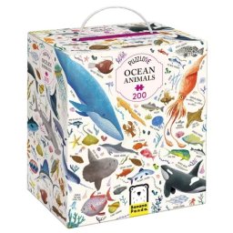 Banana Panda: Puzzle animale marine - 200 piese