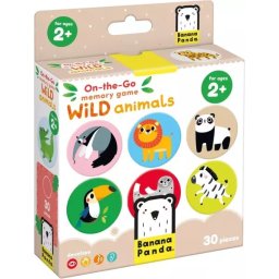 Banana Panda: Joc de memorie de călătorie - animale sălbatice
