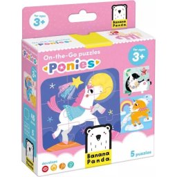 Banana Panda: Puzzle de călătorie - ponei
