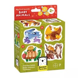 Banana Panda: Primul meu puzzle - pui de animale