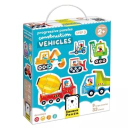 Banana Panda: Puzzle avansat – vehicule