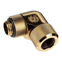 Advanced Multi-Link Adapter Connection 90 Degrees G1/4 Inch Female Thread to 12mm Outer Diameter Hard Tube Rotatable