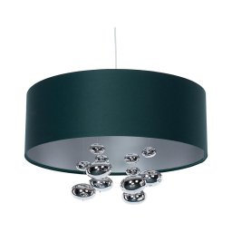 Pendul pe cablu BUBBLE 1xE27/60W/230V, Ø 40 cm, verde