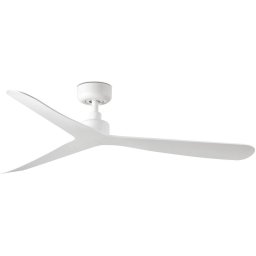 FARO 34194WT - Ventilator de tavan ROCKER M, diametru 132 cm, alb, Wi‑Fi Tuya + telecomandă