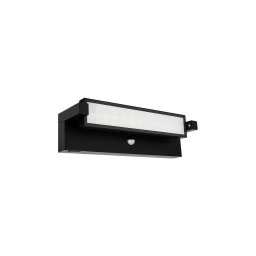 Aplica LED Ven. cu senzor, 36 W, 230 V, 3000/4000/6500 K, IP54, negru