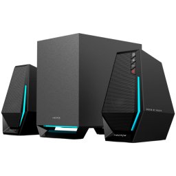 Sistem audio Edifier G1500 MAX, 30 W, Difuzoare 2x2,5", Subwoofer 4", Bluetooth 5.3, 10 moduri RGB dinamice, Negru