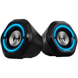 Boxe Edifier G1000, 10 W, difuzoare 2x2,5", Bluetooth 5.3, Iluminare RGB, Negru