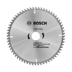 Disc circular pentru aluminiu, 210 x 30 x 1.8 mm, 64 dinti