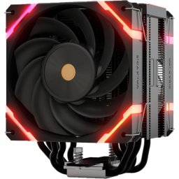 Cooler CPU Vind SL125 Negru, 2x Ventilatoare Valkyrie X12 ARGB, Intel/AMD