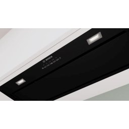 Hota Hota, 70 cm, 590 m³/h, 3 Trepte + Intensiv, Filtru Aluminiu, Iluminare LED, 60 dB, Negru, Touch Control