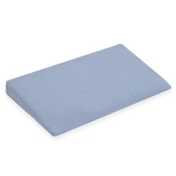 Muslin pillow-case for bed New Baby STANDARD 59x37cm blue