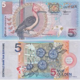 Surinam 2000 - 5 gulden, necirculata