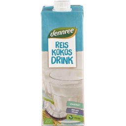 Bautura bio de orez cu cocos 1L Dennree