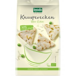Mini Crackers din orez si mazare fara gluten 90g Byodo