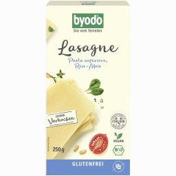 Lasagna din porumb si orez fara gluten 250g Byodo