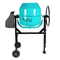 Betoniera Detoolz DZ-C325, capacitate 140 litri, putere 850W, coroana fonta, cu roti