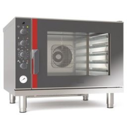 Cuptor pe gaz pentru patiserie/panificatie cu convectie , 5 tavi 600x400 mm