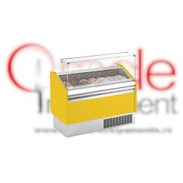Vitrină de congelare pentru înghețată sau gelato IBIZA, 7+7 cuve Infrico