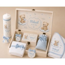 Set complet trusou Baby Bear Blue