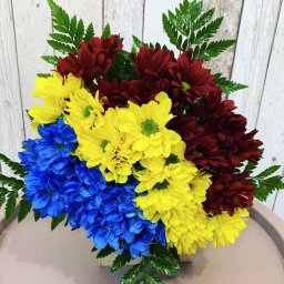 Buchet flori "Tricolor