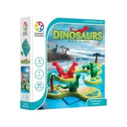Dinozauri - Insula magică educativ cu instrucţiuni în lb. maghiară