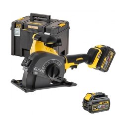 DeWalt - DCG200T2 - Freza de canelat cu 2 acumulatori, Li-Ion Flexvolt, 54 V, 6 Ah, valiza speciala