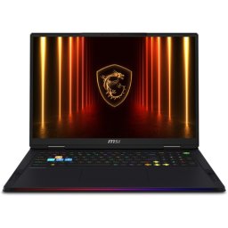Laptop MSI Raider A18 HX 9S7-182L72-056, AMD Ryzen 9 9955HX3D, 18 inch, RAM 64GB, SSD 2TB, nVidia GeForce RTX 5080 16GB, Windows 11, Core Black