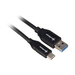 Sharkoon USB 3.1 Cable A-C - black - 0.5m