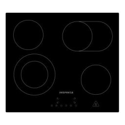 Plita Plita vitroceramică 4 Zone de Gatit 60 cm Negru Touch Control, Booster, Timer Electronic, Protectie Copii, Oprire Automata