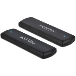 Carcasa de unitate M.2 PCIe SSD Negru