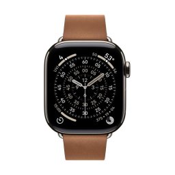 AW BAND 42MM MODERN BUCKLE CARAMEL M