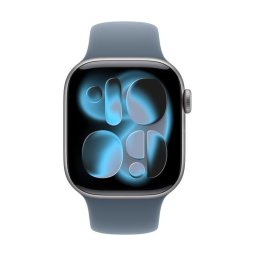 AW BAND 42MM SPORT ANCHOR BLUE S/M