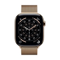 AW BAND 46MM MILANESE GOLD M/L