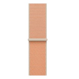 Curea Originală Apple Watch Sport Loop 46mm, Portocaliu, Silicon – Compatibilă cu Apple Watch